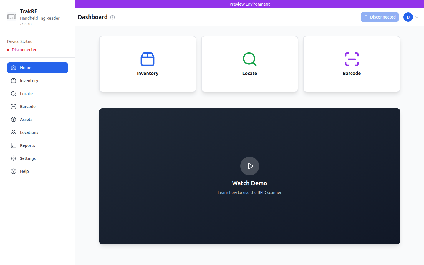Home screenshot